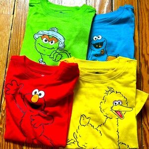 Sesame Street kids tshirt collection 4T